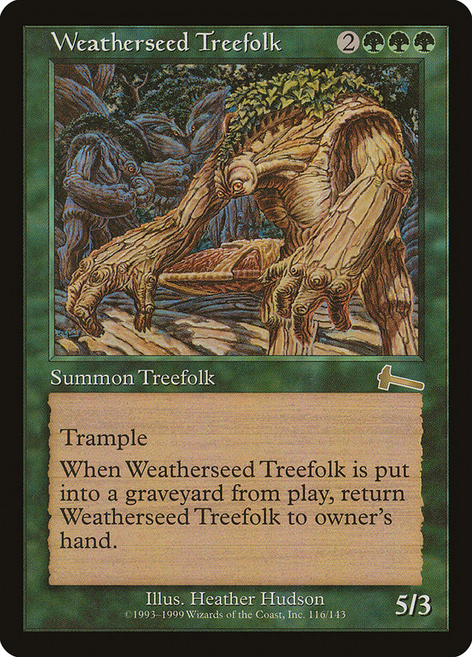 Weatherseed Treefolk [Urza's Legacy] | Devastation Store