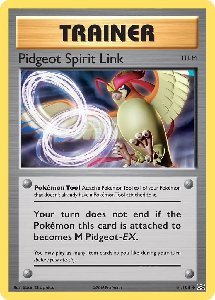 Pidgeot Spirit Link (81/108) [XY: Evolutions] | Devastation Store