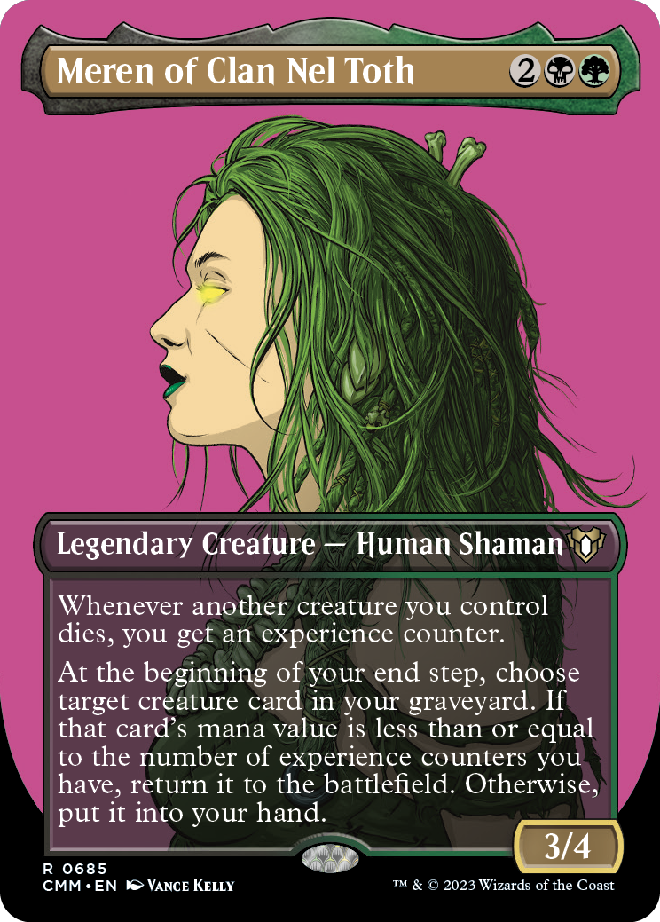 Meren of Clan Nel Toth (Borderless Profile) [Commander Masters] | Devastation Store