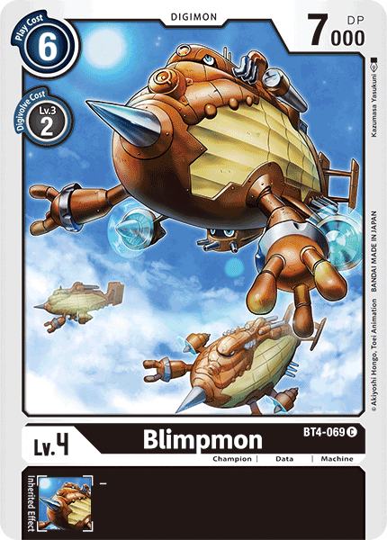Blimpmon [BT4-069] [Great Legend] | Devastation Store