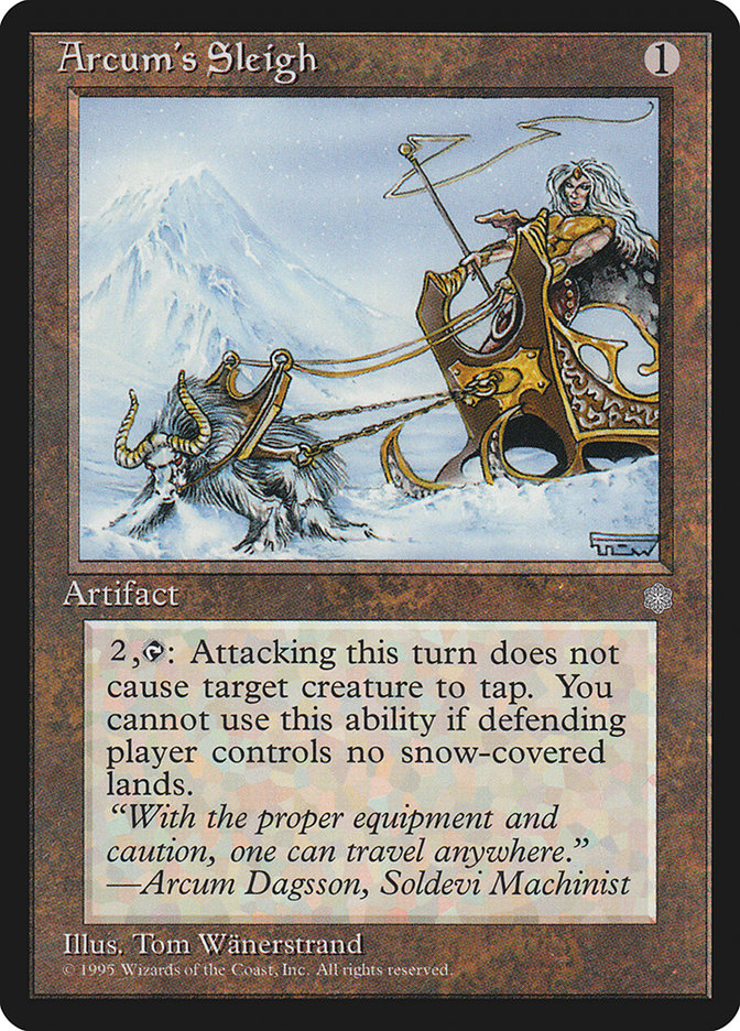 Arcum's Sleigh [Ice Age] | Devastation Store