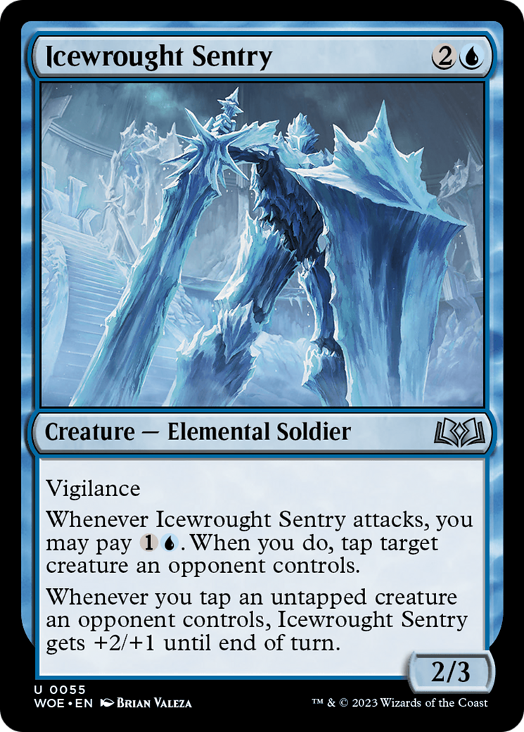 Icewrought Sentry [Wilds of Eldraine] | Devastation Store