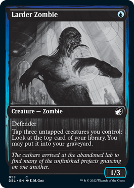 Larder Zombie [Innistrad: Double Feature] | Devastation Store