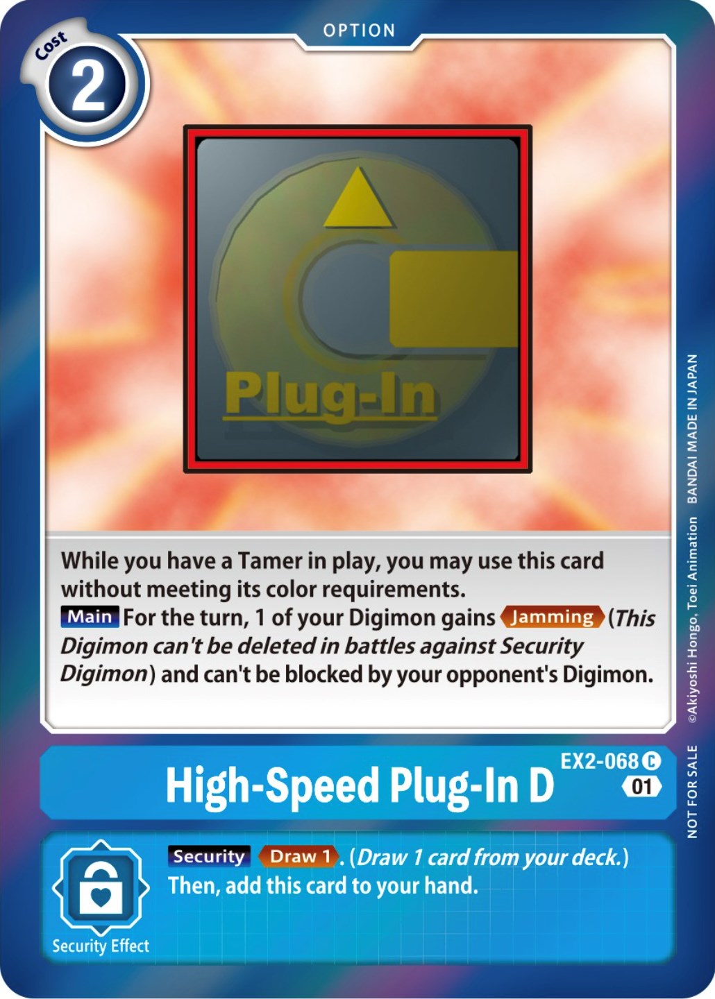 High-Speed Plug-In D [EX2-068] (Event Pack 4) [Digital Hazard Promos] | Devastation Store