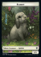 Treasure // Rabbit Double-sided Token [Commander Legends: Battle for Baldur's Gate Tokens] | Devastation Store