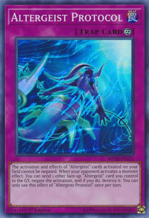 Altergeist Protocol [MP18-EN151] Super Rare | Devastation Store