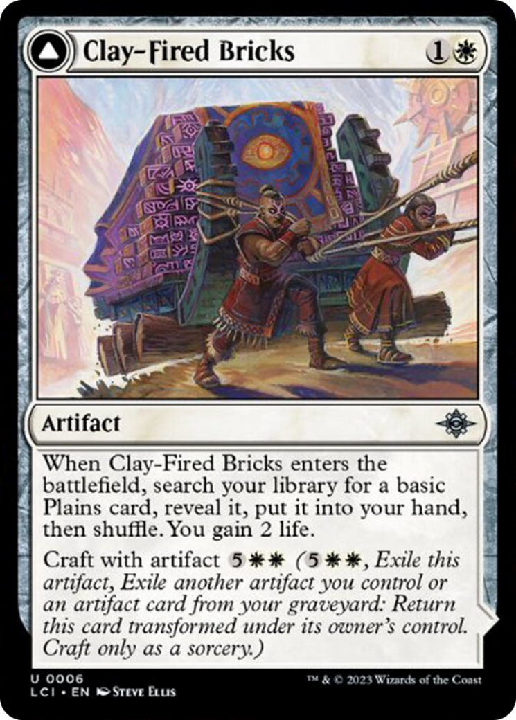 Clay-Fired Bricks // Cosmium Kiln [The Lost Caverns of Ixalan] | Devastation Store