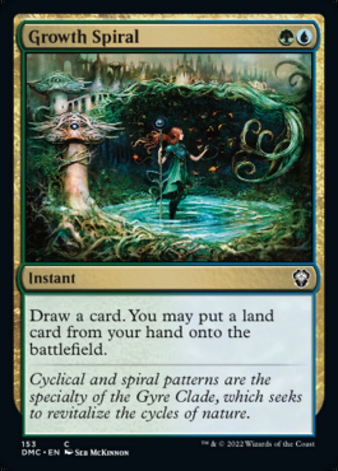 Growth Spiral [Dominaria United Commander] | Devastation Store