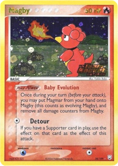 Magby (24/109) (Stamped) [EX: Team Rocket Returns] | Devastation Store
