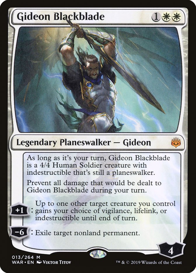 Gideon Blackblade [War of the Spark] | Devastation Store