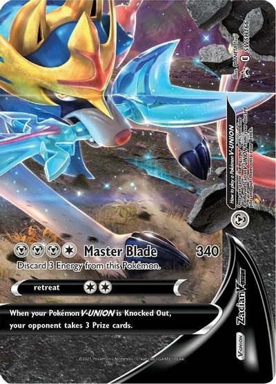 Zacian V-Union (SWSH166) [Sword & Shield: Black Star Promos] | Devastation Store