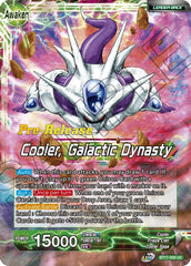 Cooler // Cooler, Galactic Dynasty (BT17-059) [Ultimate Squad Prerelease Promos] | Devastation Store