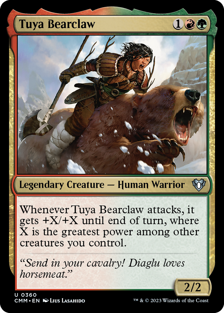 Tuya Bearclaw [Commander Masters] | Devastation Store