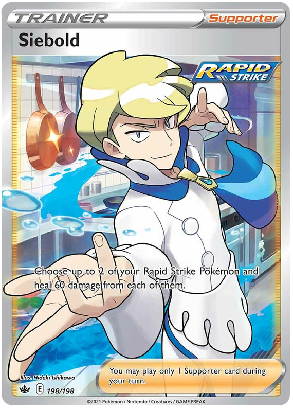 Siebold (198/198) [Sword & Shield: Chilling Reign] | Devastation Store