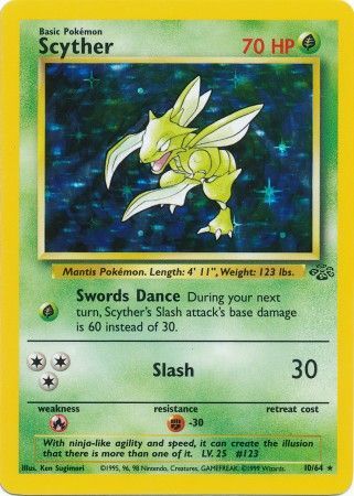 Scyther (10/64) [Jungle Unlimited] | Devastation Store