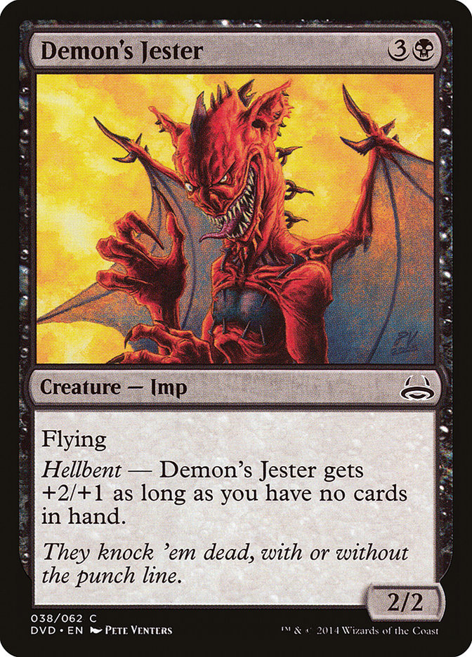 Demon's Jester (Divine vs. Demonic) [Duel Decks Anthology] | Devastation Store