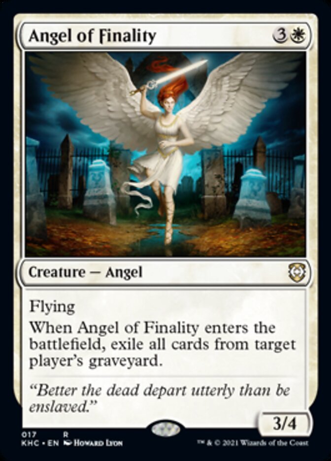 Angel of Finality [Kaldheim Commander] | Devastation Store