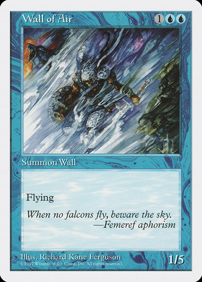 Wall of Air [Fifth Edition] | Devastation Store