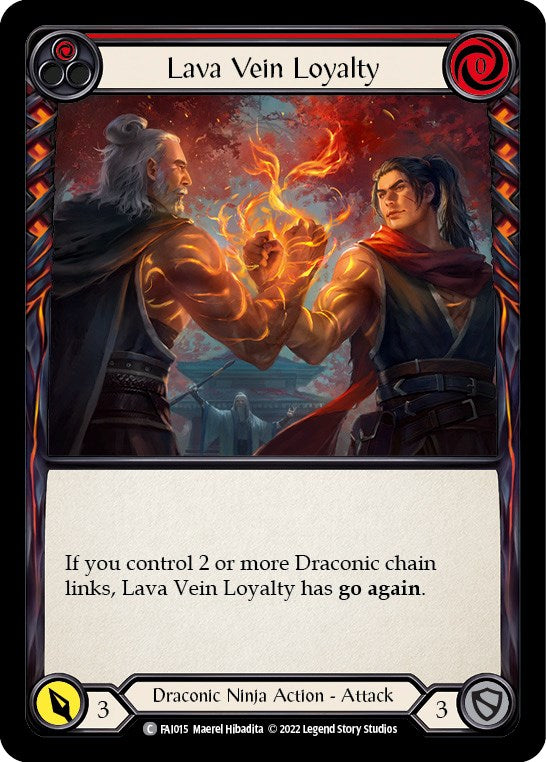 Lava Vein Loyalty (Red) [FAI015] (Uprising Fai Blitz Deck) | Devastation Store