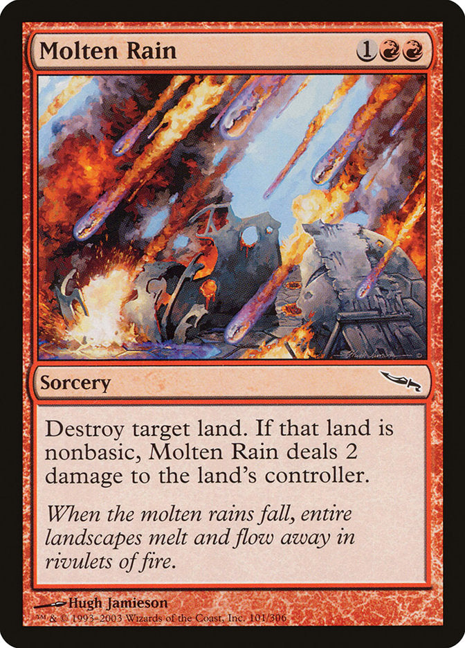 Molten Rain [Mirrodin] | Devastation Store