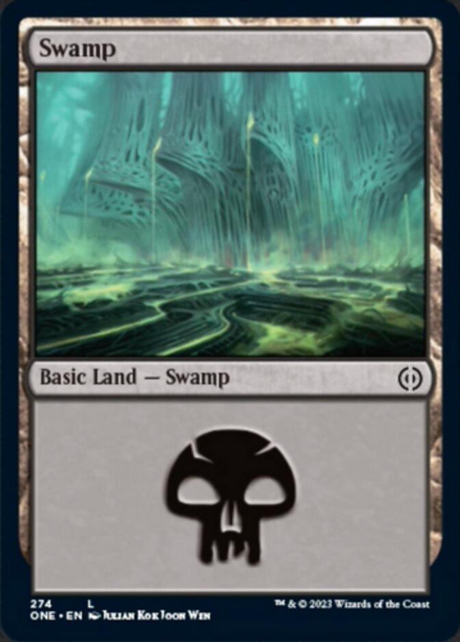 Swamp (274) [Phyrexia: All Will Be One] | Devastation Store