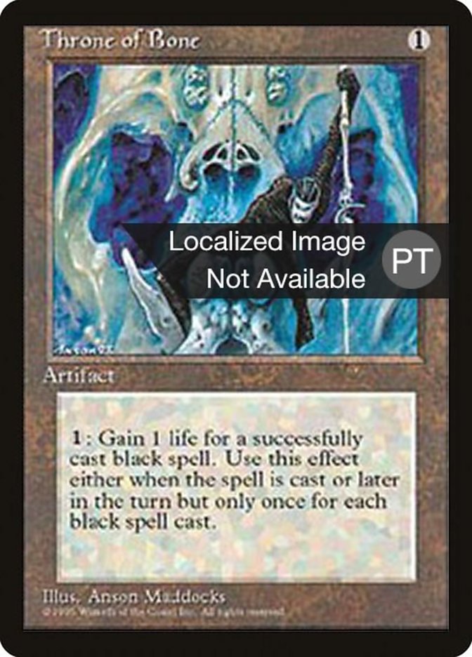 Throne of Bone [Fourth Edition (Foreign Black Border)] | Devastation Store