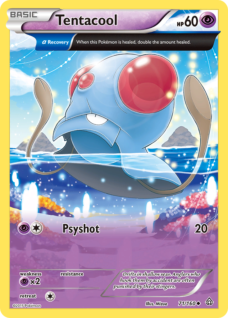 Tentacool (71/160) [XY: Primal Clash] | Devastation Store