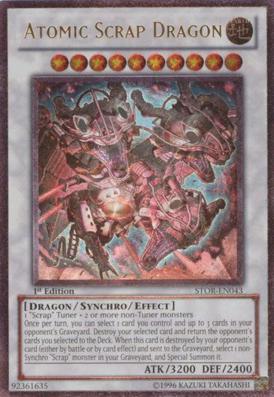 Atomic Scrap Dragon [STOR-EN043] Ultimate Rare | Devastation Store