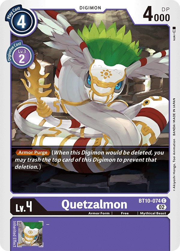 Quetzalmon [BT10-074] [Xros Encounter] | Devastation Store