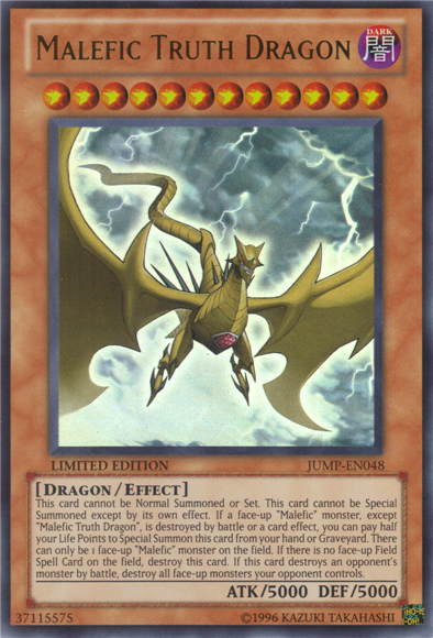 Malefic Truth Dragon [JUMP-EN048] Ultra Rare | Devastation Store