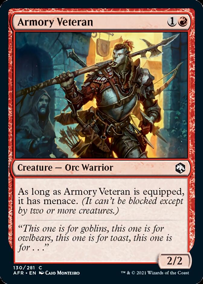 Armory Veteran [Dungeons & Dragons: Adventures in the Forgotten Realms] | Devastation Store