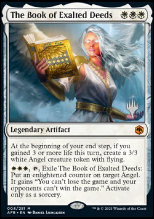 The Book of Exalted Deeds (Promo Pack) [Dungeons & Dragons: Adventures in the Forgotten Realms Promos] | Devastation Store