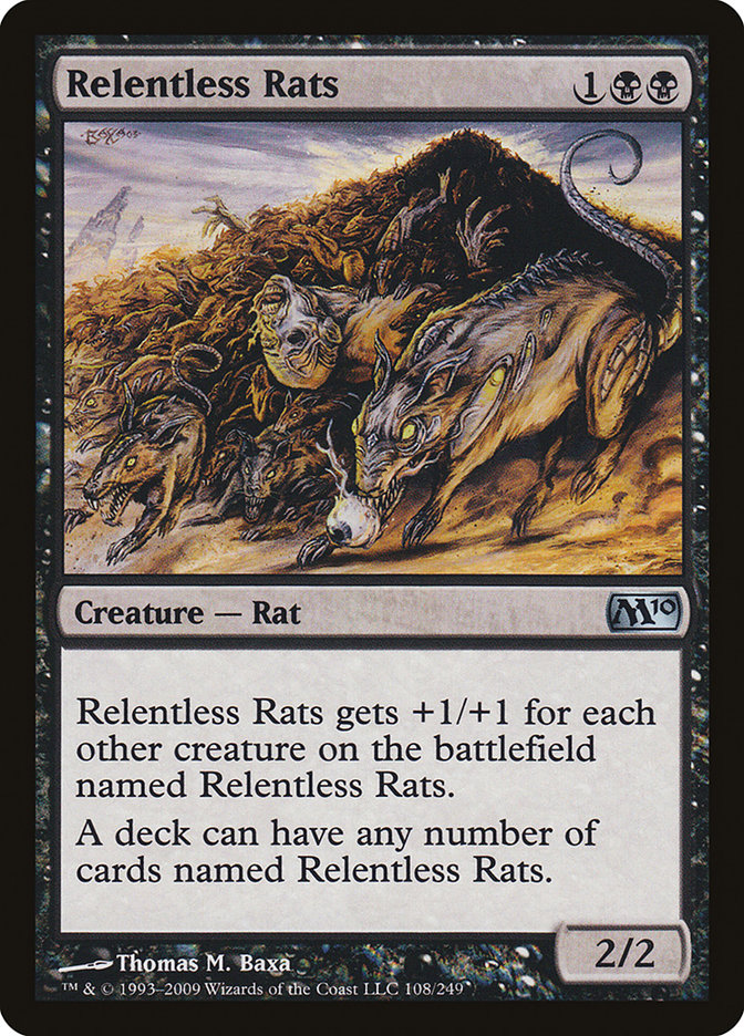 Relentless Rats [Magic 2010] - Devastation Store | Devastation Store