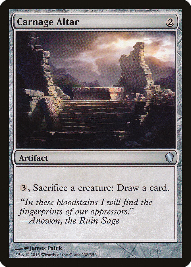 Carnage Altar [Commander 2013] | Devastation Store