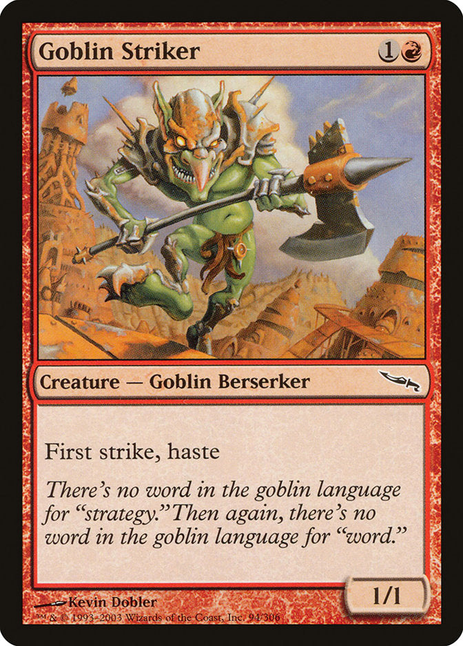 Goblin Striker [Mirrodin] | Devastation Store