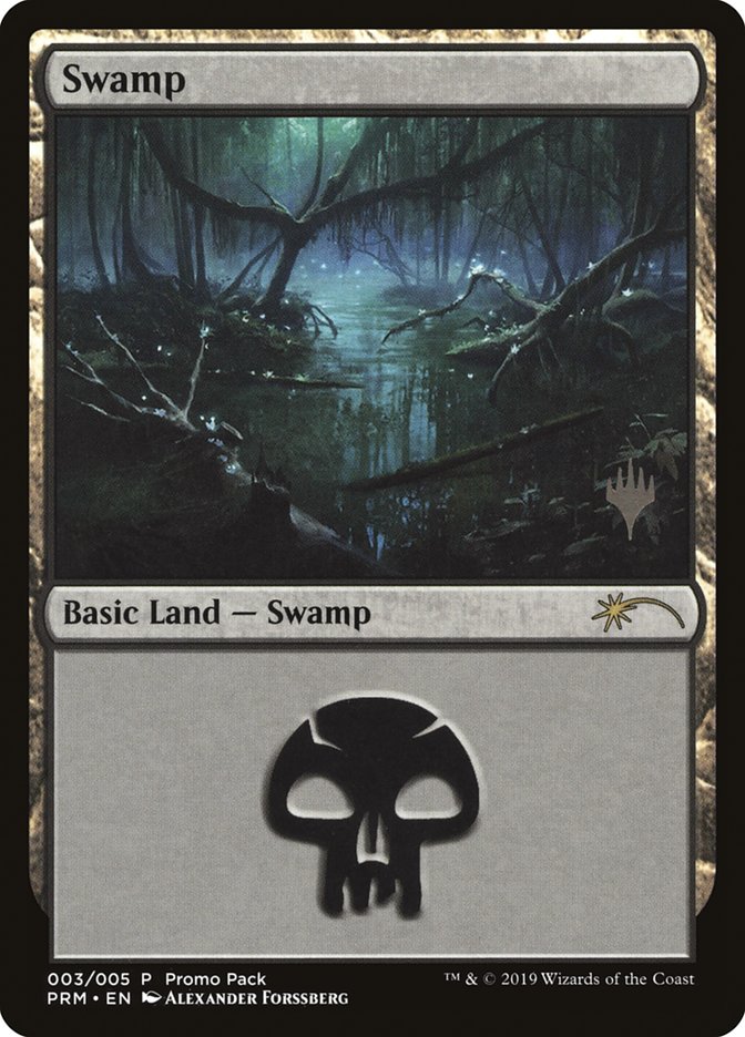 Swamp (3) [Promo Pack: Core Set 2020] | Devastation Store