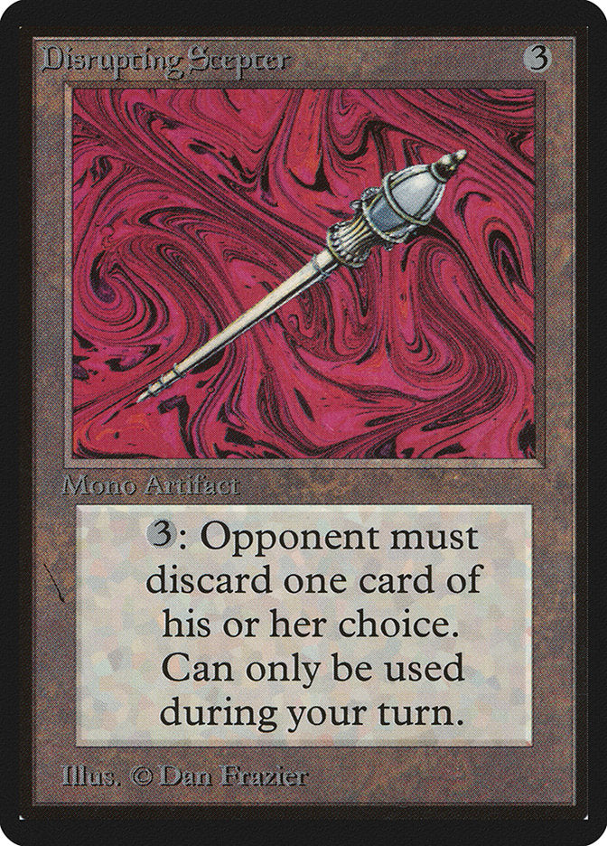 Disrupting Scepter [Limited Edition Beta] | Devastation Store