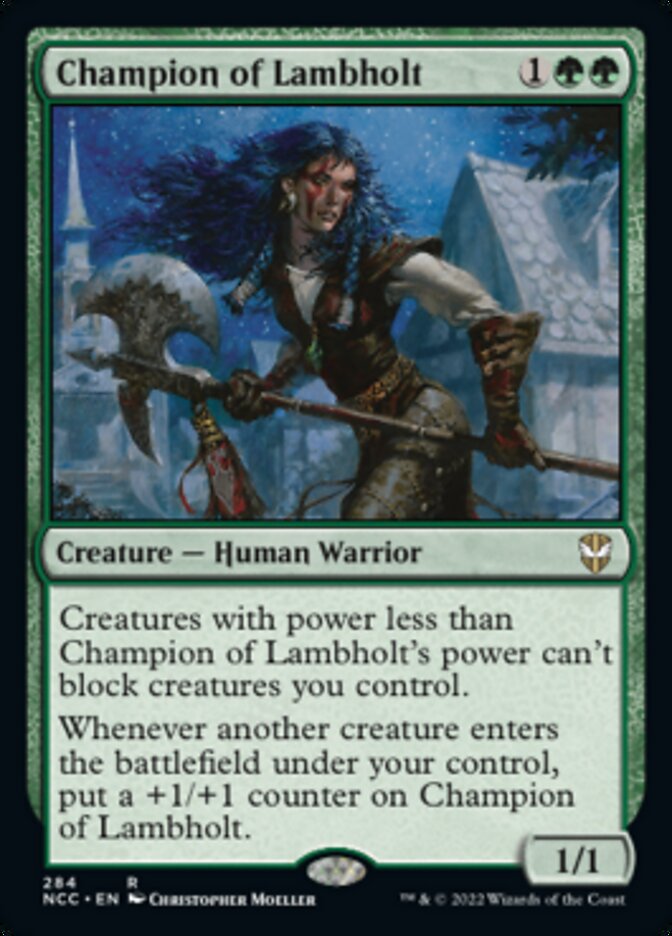 Champion of Lambholt [Streets of New Capenna Commander] | Devastation Store