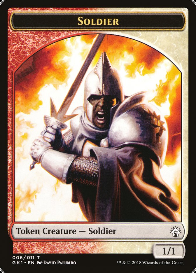 Soldier // Goblin [Guilds of Ravnica Guild Kit Tokens] | Devastation Store