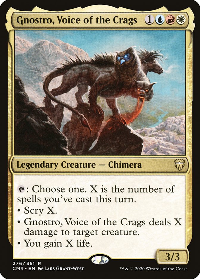 Gnostro, Voice of the Crags [Commander Legends] | Devastation Store