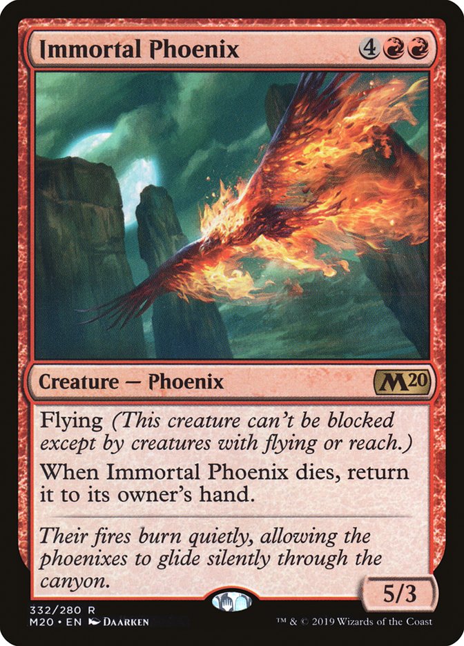 Immortal Phoenix [Core Set 2020] | Devastation Store