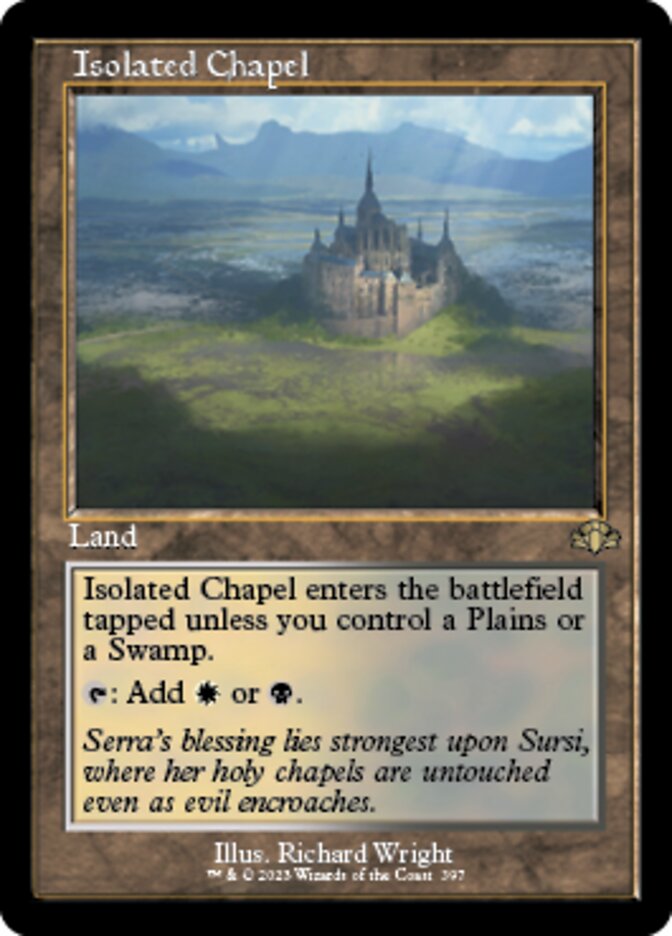 Isolated Chapel (Retro) [Dominaria Remastered] | Devastation Store