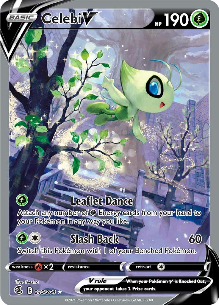 Celebi V (245/264) [Sword & Shield: Fusion Strike] | Devastation Store