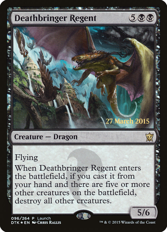 Deathbringer Regent (Launch) [Dragons of Tarkir Prerelease Promos] - Devastation Store | Devastation Store