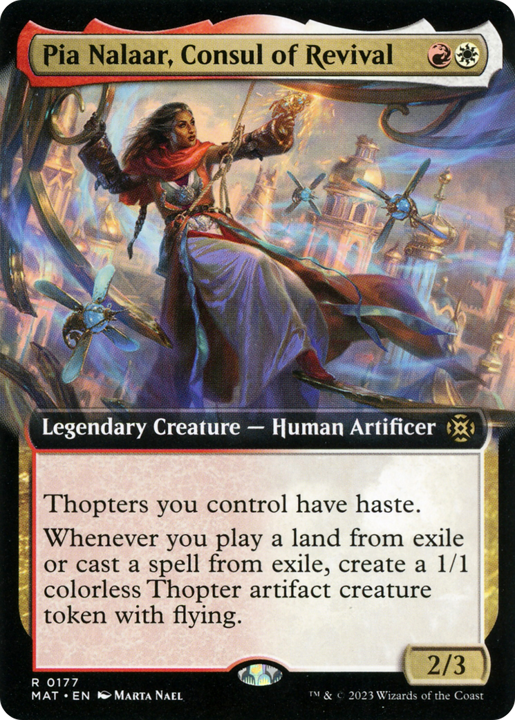 Pia Nalaar, Consul of Revival (Extended Art) [March of the Machine: The Aftermath] | Devastation Store