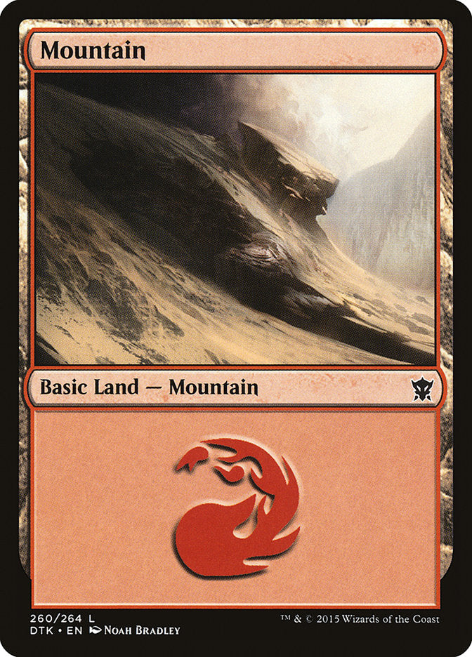 Mountain (260) [Dragons of Tarkir] | Devastation Store