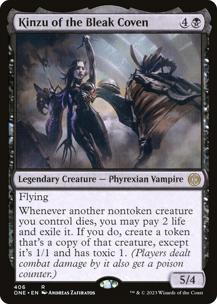 Kinzu of the Bleak Coven [Phyrexia: All Will Be One] | Devastation Store