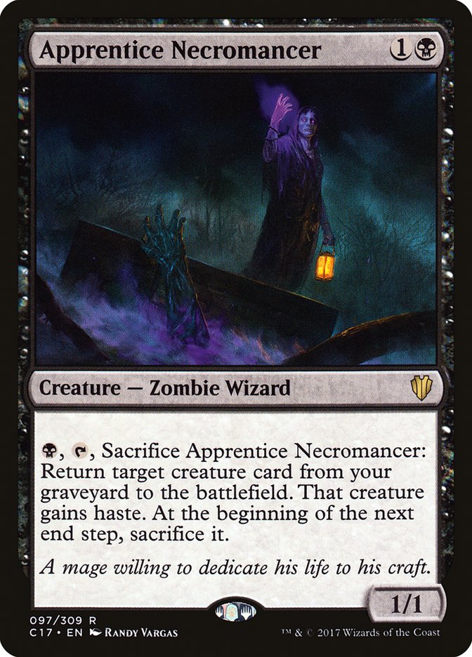 Apprentice Necromancer [Commander 2017] | Devastation Store