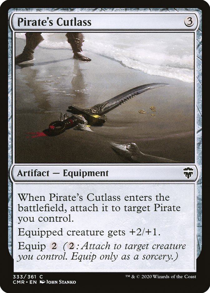 Pirate's Cutlass [Commander Legends] | Devastation Store