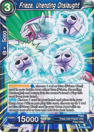 Frieza, Unending Onslaught [BT9-022] | Devastation Store